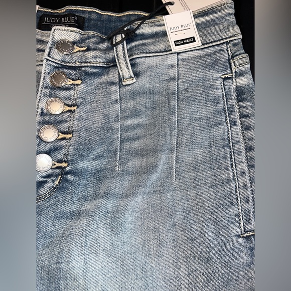 Judy Blue wide leg cropped size 9/29 - Picture 10 of 12